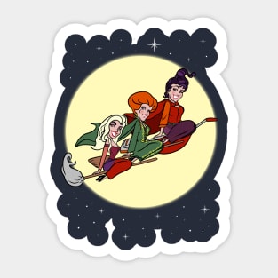 the three witches Sticker